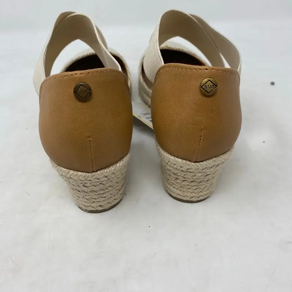 St. John's Bay Lainey Wedge Sandals Womens Size 6